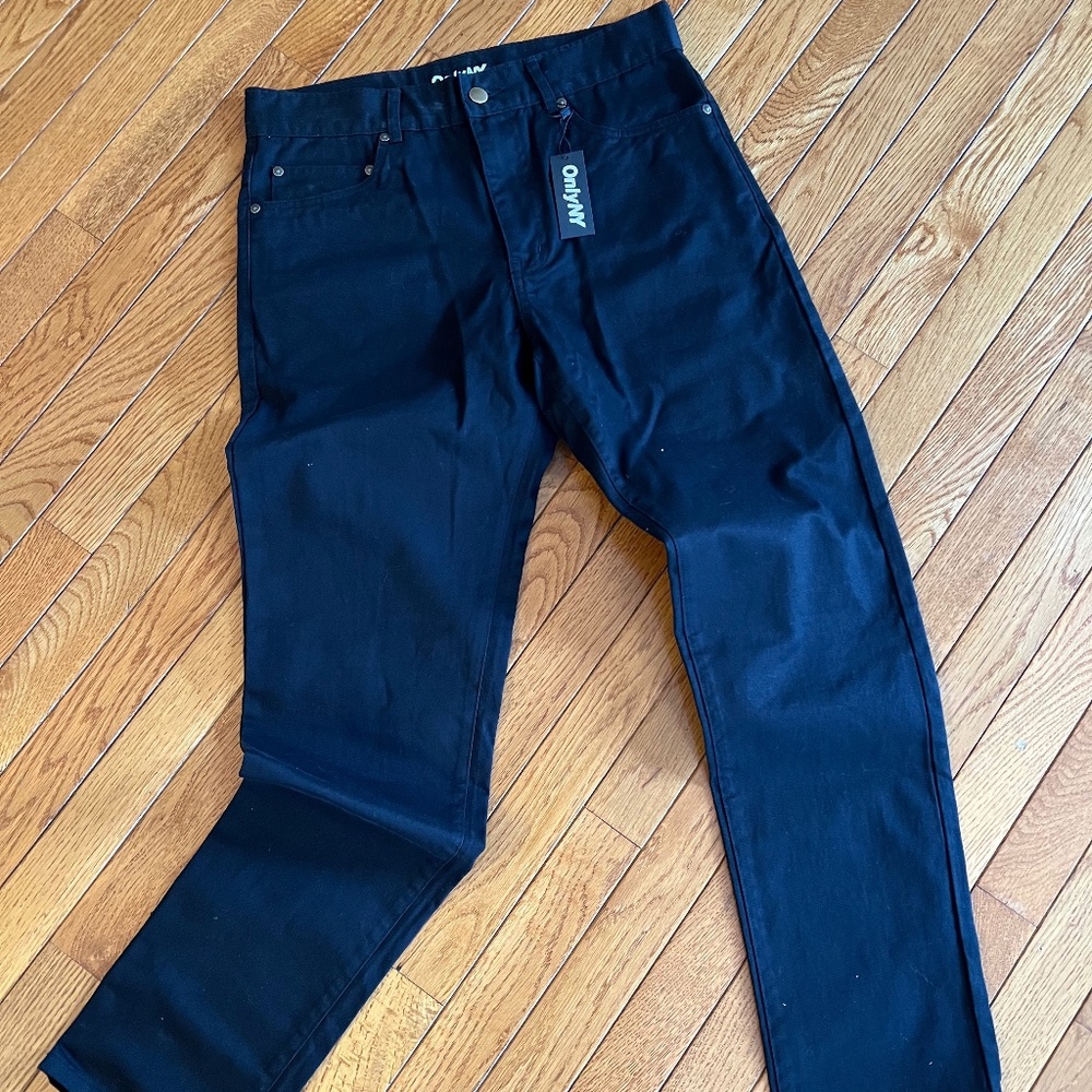 "OnlyNY" Black jeans Mens size 30